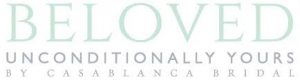 beloved unconditionally yours by casablanca bridal logo