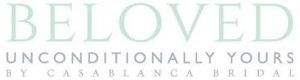 beloved unconditionally yours by casablanca bridal logo