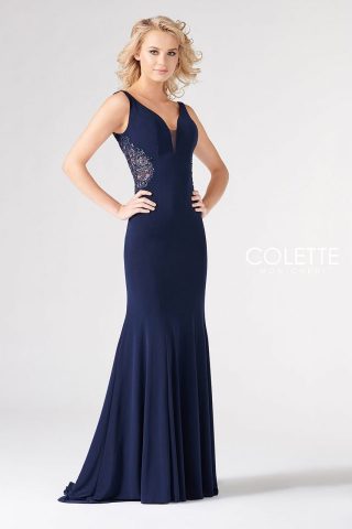 photo of woman in colette prom dress