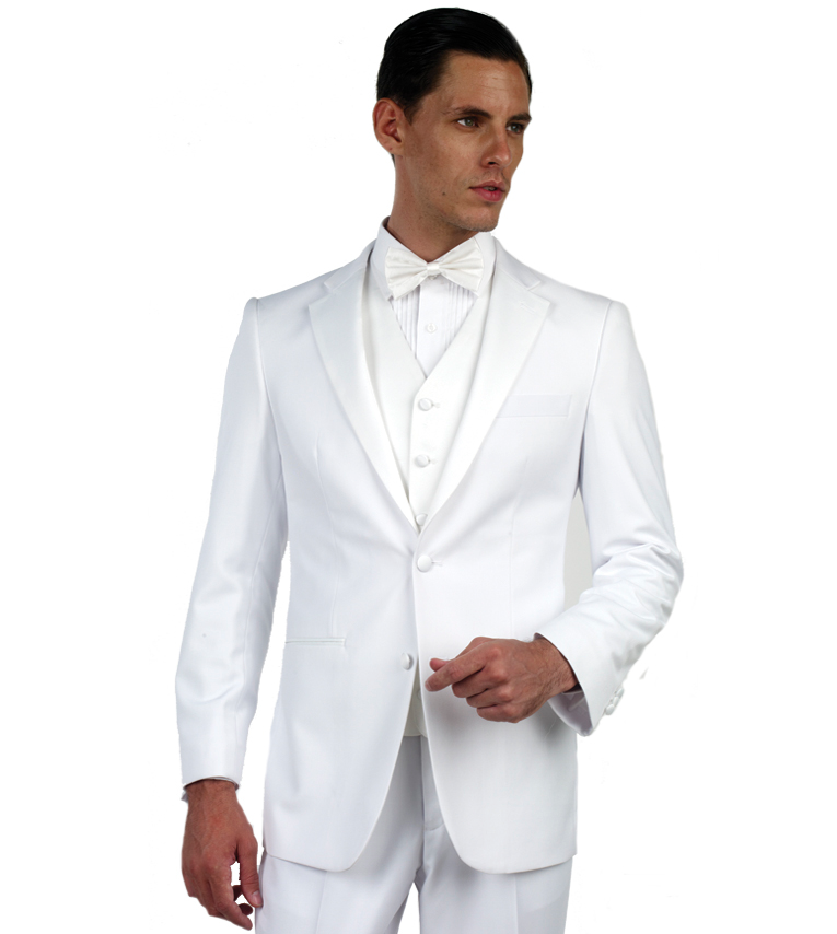 Prom Suits & Prom Tuxedos, White & peach prom suits